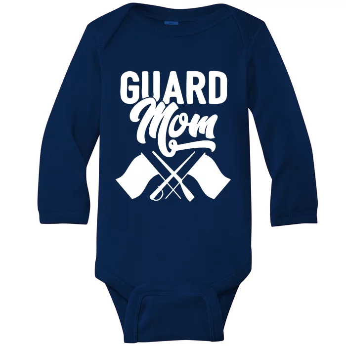 Color Guard Gift Guard Mom Colorguard Mother Gift Baby Long Sleeve Bodysuit