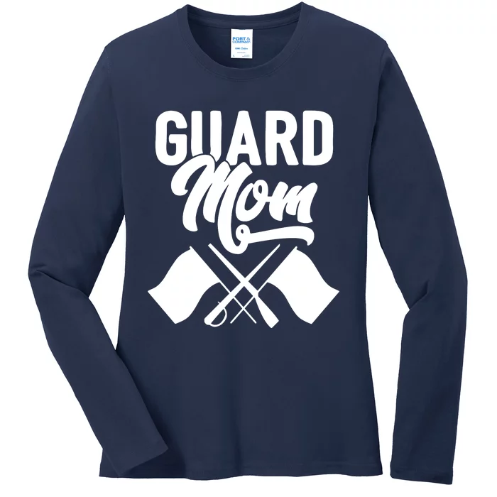 Color Guard Gift Guard Mom Colorguard Mother Gift Ladies Long Sleeve Shirt