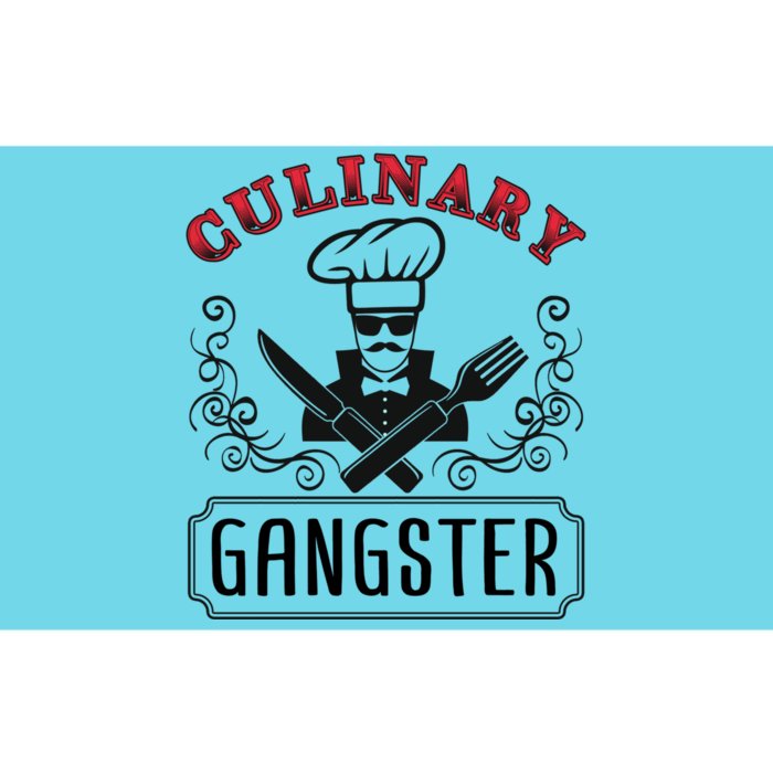 Culinary Gangster Gift Bumper Sticker