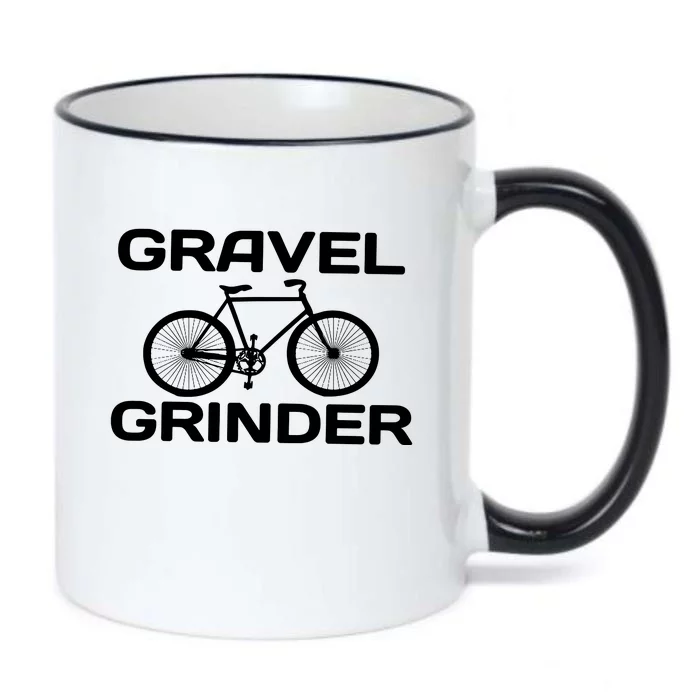 Cycling Gravel Grinder Black Color Changing Mug