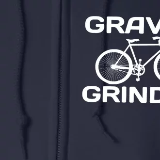 Cycling Gravel Grinder Full Zip Hoodie