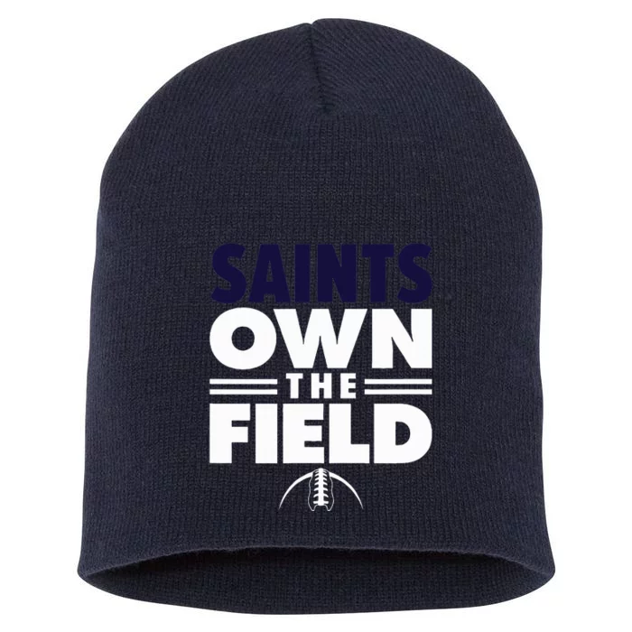 Cedar Grove High School Own The Field Short Acrylic Beanie