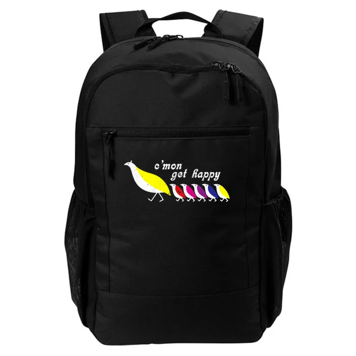 CMon Get Happy Encouraging Positive Quote Daily Commute Backpack