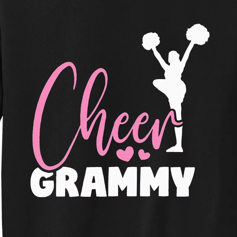 Cheer Grammy Heart Funny Cheerleader Sweatshirt