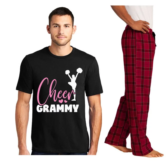 Cheer Grammy Heart Funny Cheerleader Pajama Set