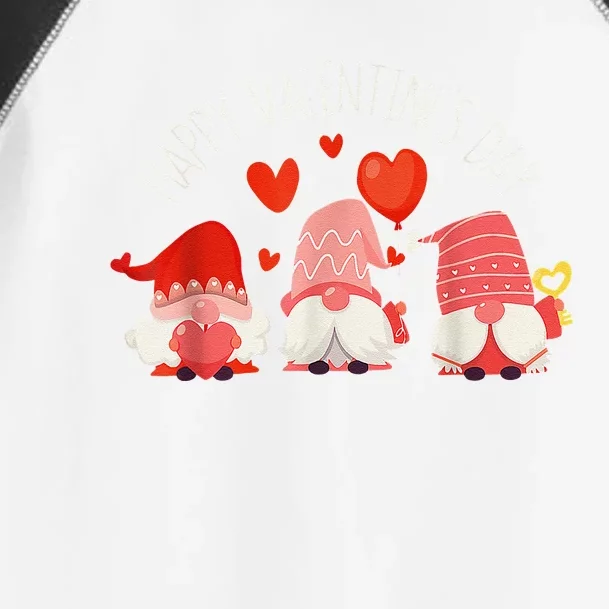 Cute Gnomes Heart Love Happy Valentines Day Matching Family Toddler Fine Jersey T-Shirt