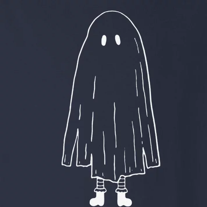 Cute Ghost Halloween Costume For Women Or Toddler Long Sleeve Shirt