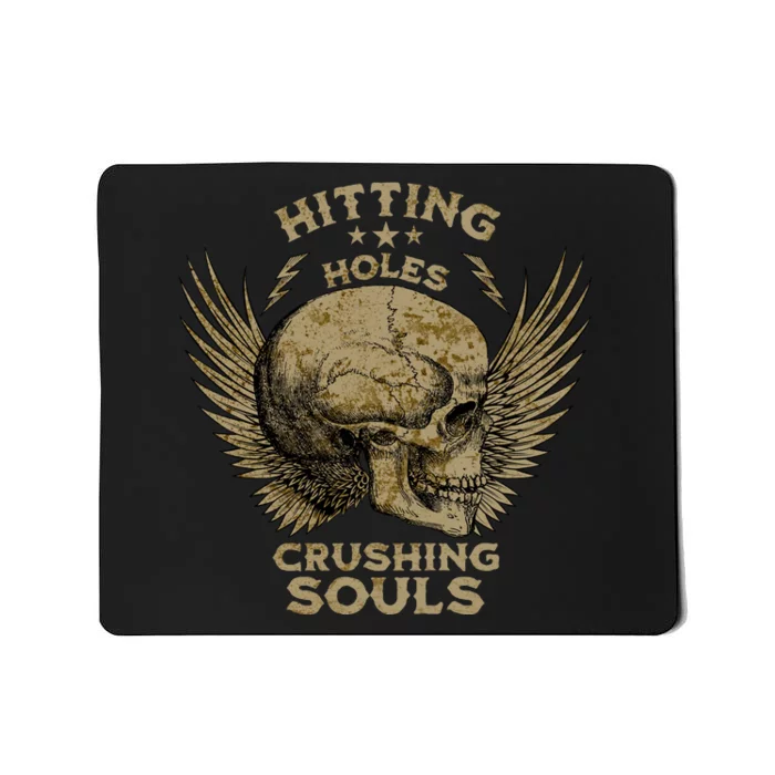 Cornhole Gift Hitting Holes And Crushing Souls Mousepad