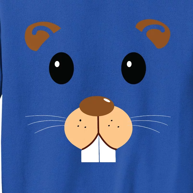 Cute Groundhog Head Face Shirts Groundhog Day Sweatshirt