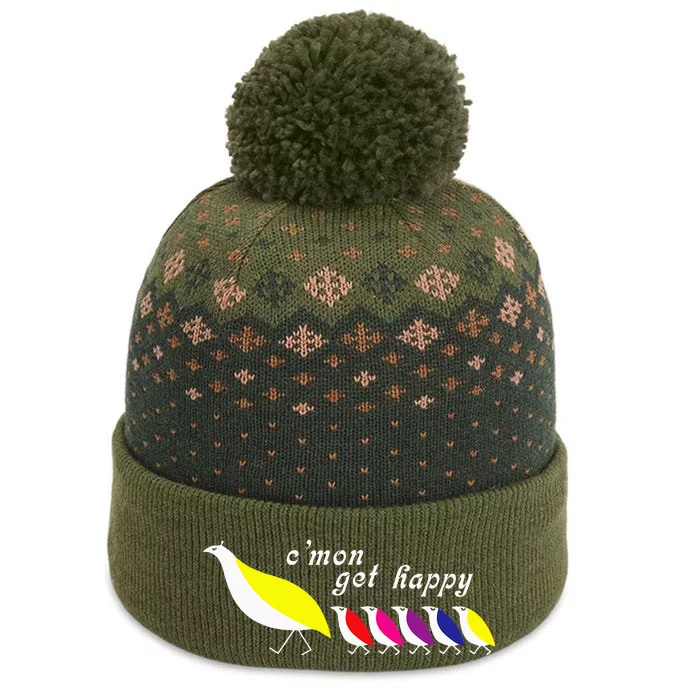 CMon Get Happy The Baniff Cuffed Pom Beanie