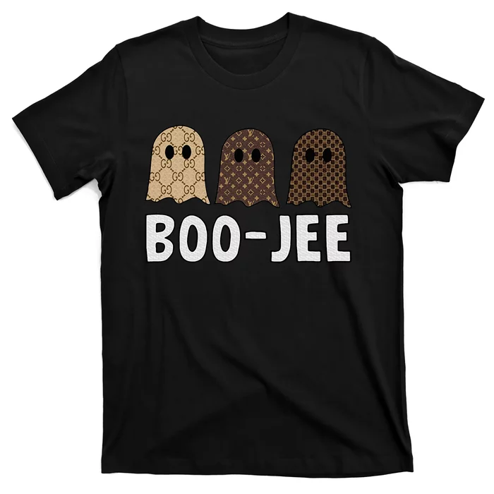 Cute Ghost Halloween Costume Boujee BooJee Spooky Season T-Shirt