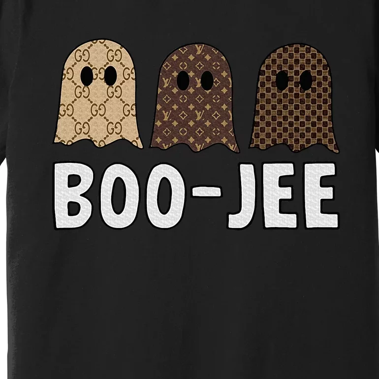 Cute Ghost Halloween Costume Boujee BooJee Spooky Season Premium T-Shirt