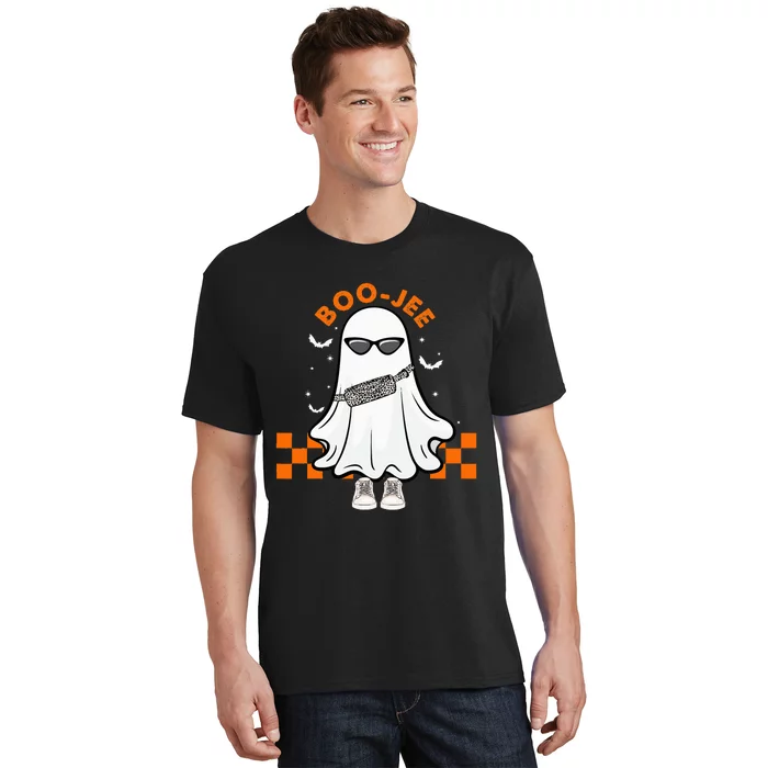 Cute Ghost Halloween Costume Spooky Season Boujee BooJee T-Shirt