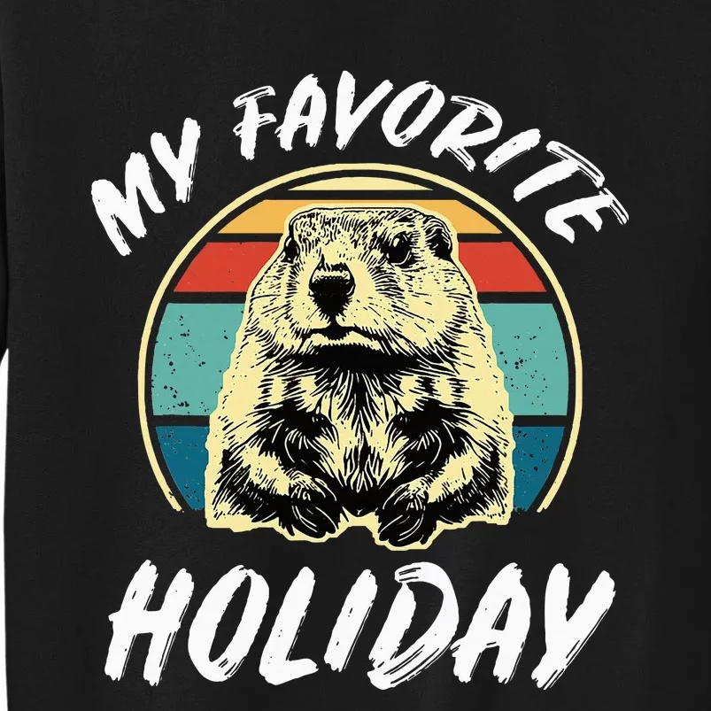 Cute Groundhog Holiday Sweatshirt