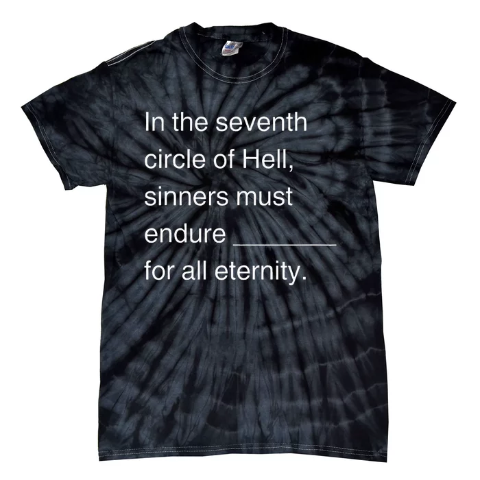 Card Game Halloween Fill In The Blank Tie-Dye T-Shirt