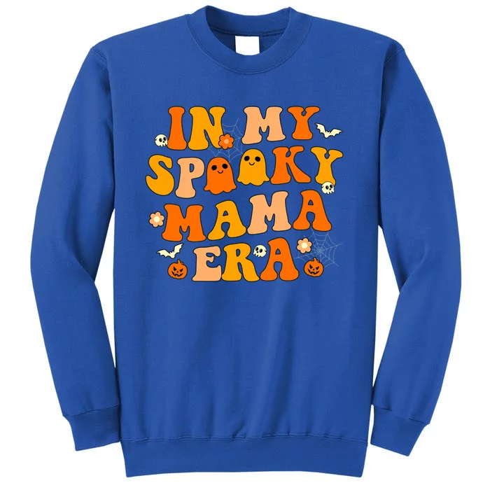 Cute Groovy Halloween Decorations In My Spooky Mama Era Cute Gift Sweatshirt