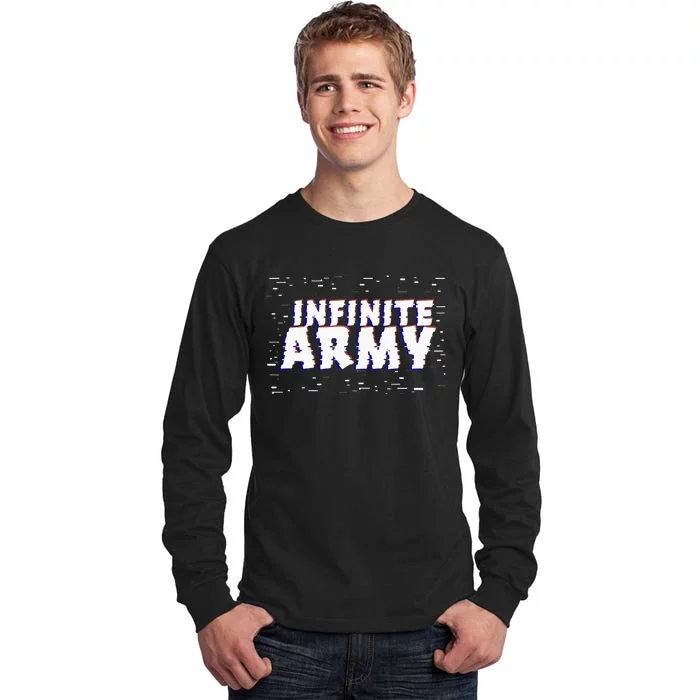 Caylus Gaming Infinite Army Logo Tall Long Sleeve T-Shirt