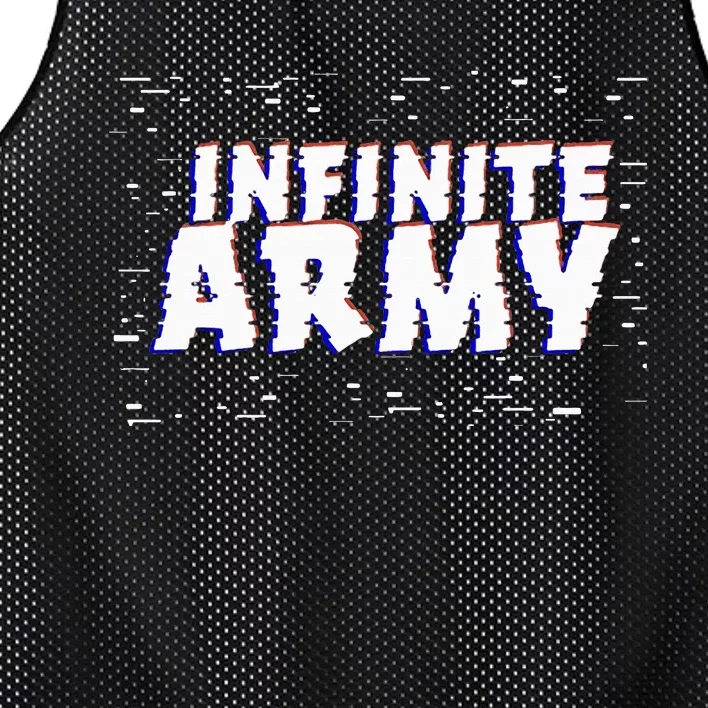 Caylus Gaming Infinite Army Logo Mesh Reversible Basketball Jersey Tank