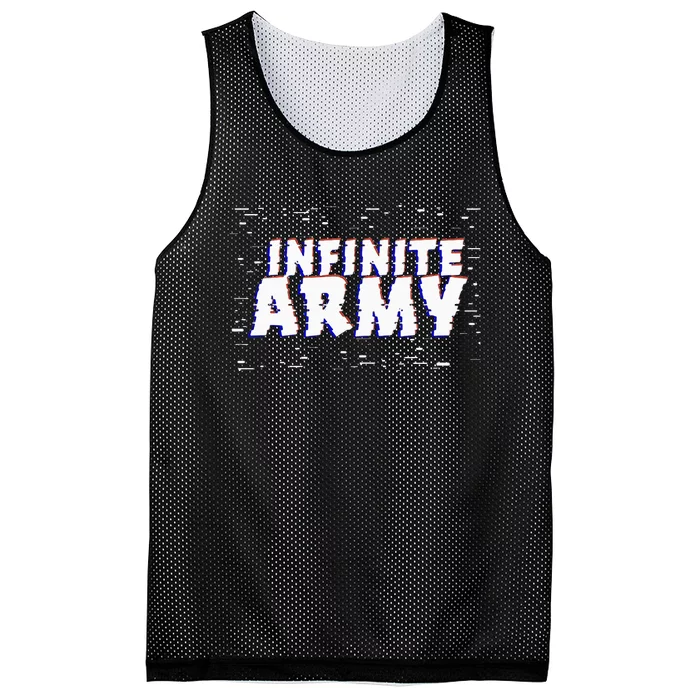 Caylus Gaming Infinite Army Logo Mesh Reversible Basketball Jersey Tank