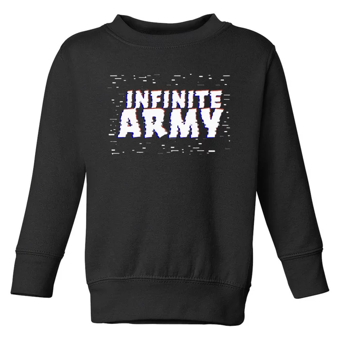 Caylus Gaming Infinite Army Logo Toddler Sweatshirt