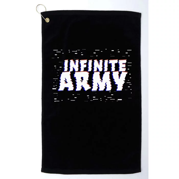 Caylus Gaming Infinite Army Logo Platinum Collection Golf Towel