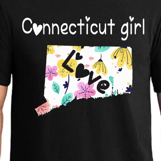 Connecticut Girl I Love Connecticut Home Pajama Set