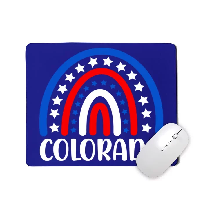 Colorado Gift I Love Colorado Usa Gift Mousepad