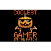 Coolest Gamer In The Patch Pumpkin Halloween Bumper Sticker