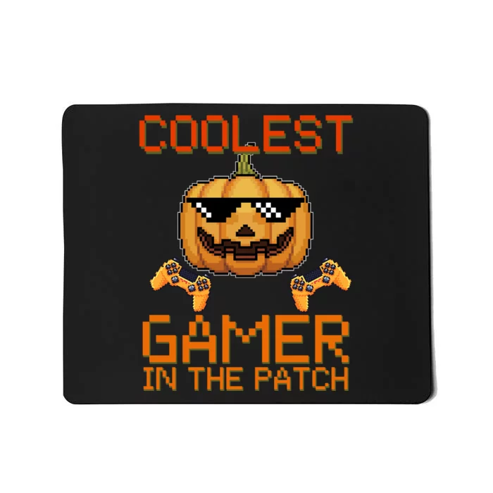 Coolest Gamer In The Patch Pumpkin Halloween Mousepad