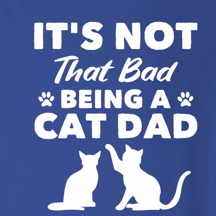 Cat Grandpa Its Not That Bad Being A Cat Dad Cat Daddy Gift Toddler Long Sleeve Shirt