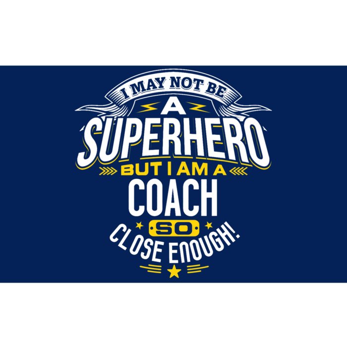 Coach Gift Idea Superhero Coach For Coaches Bumper Sticker