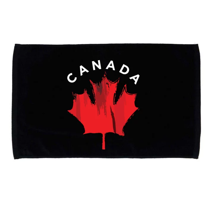 Canadian Gift Idea Maple Leaf Canada Microfiber Hand Towel