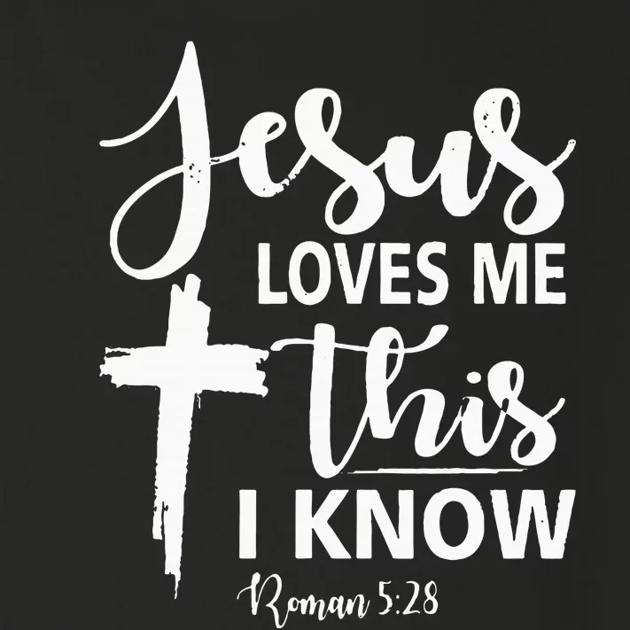 Christian Gift Jesus Love Me This I Know Toddler Long Sleeve Shirt