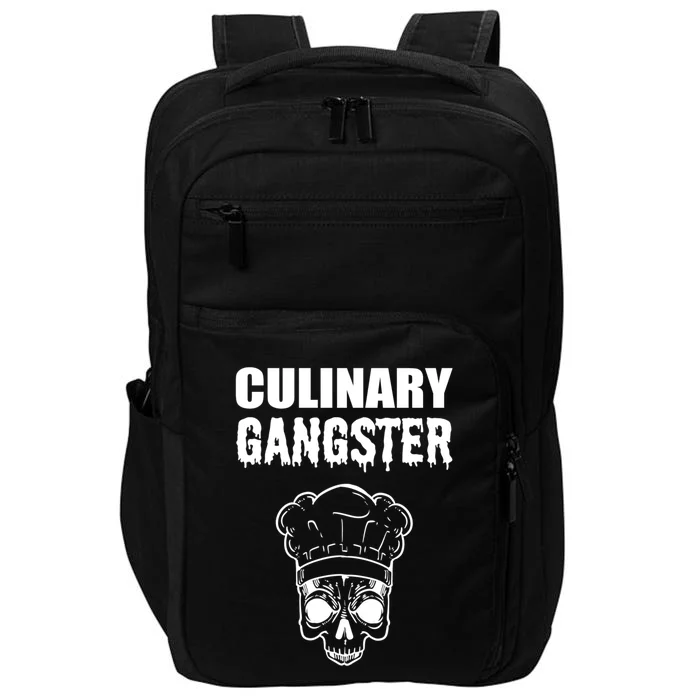 Culinary Gangster Kitchen Ager Gift Impact Tech Backpack