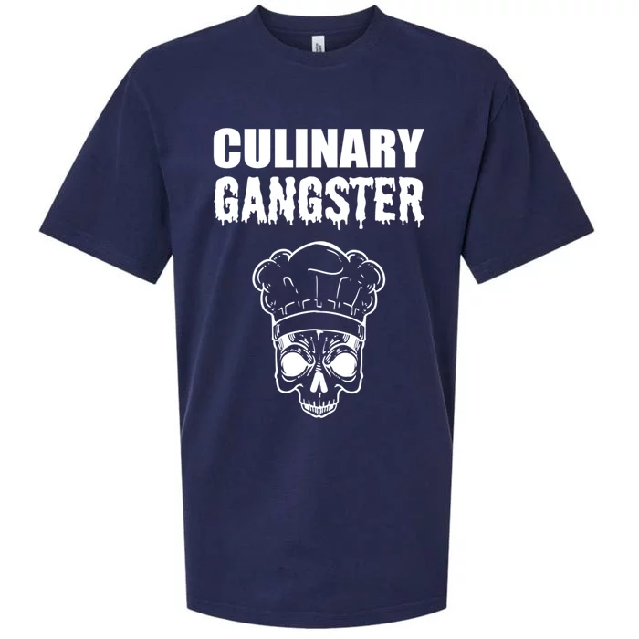 Culinary Gangster Kitchen Ager Gift Sueded Cloud Jersey T-Shirt