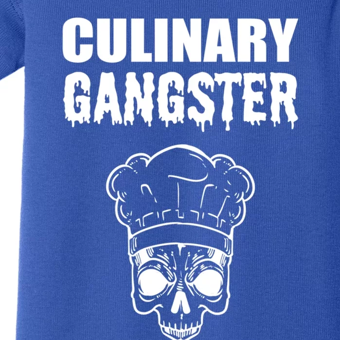 Culinary Gangster Kitchen Ager Gift Baby Bodysuit