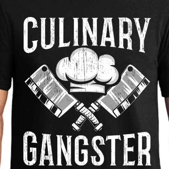 Culinary Gangster Kitchen Chef Cool Gift Pajama Set