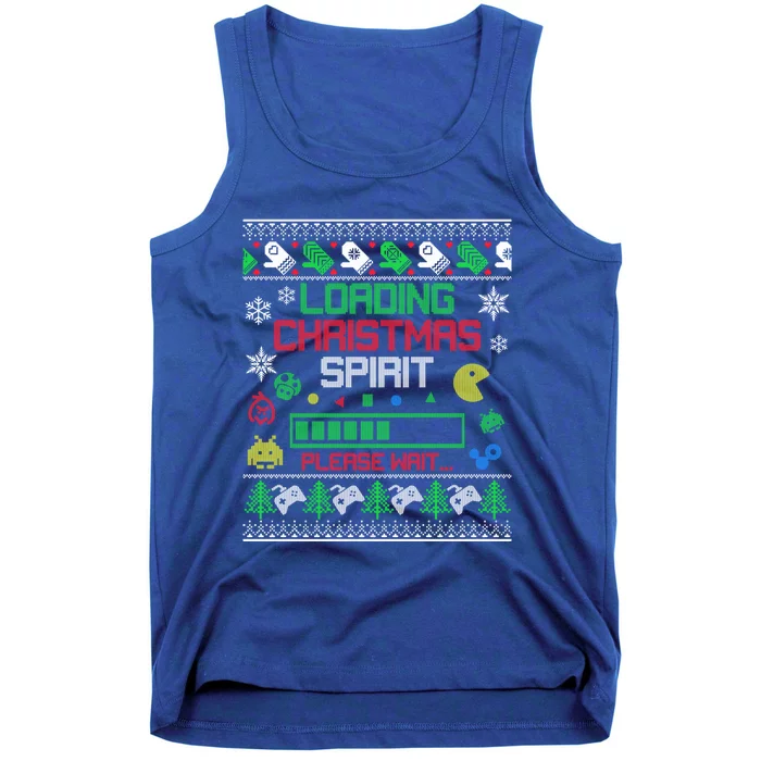 Christmas Gaming Loading Christmas Spirit For Gamer Ugly Gift Tank Top