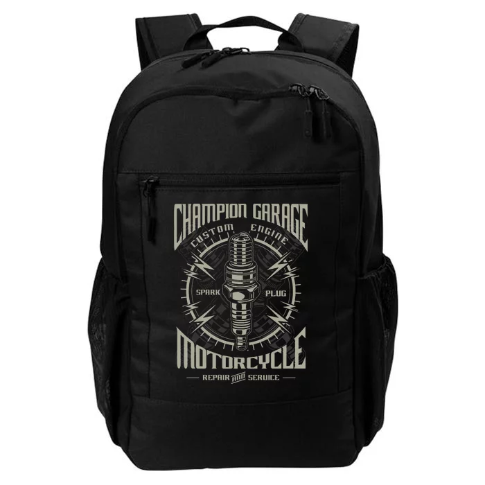 Champion Garage Motorcycle Daily Commute Backpack