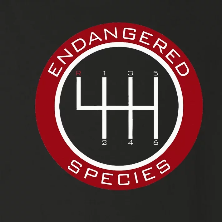 Car Guy Mechanic Endangered Species Manual Shifter Toddler Long Sleeve Shirt