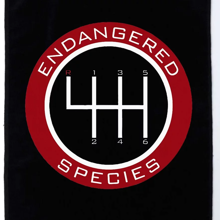 Car Guy Mechanic Endangered Species Manual Shifter Platinum Collection Golf Towel