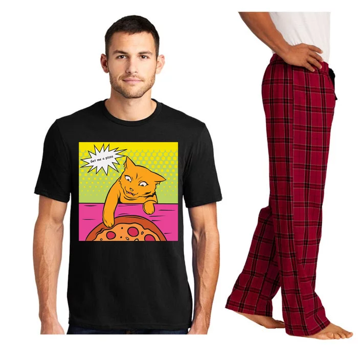 Cat Get Me A Pizza Pajama Set