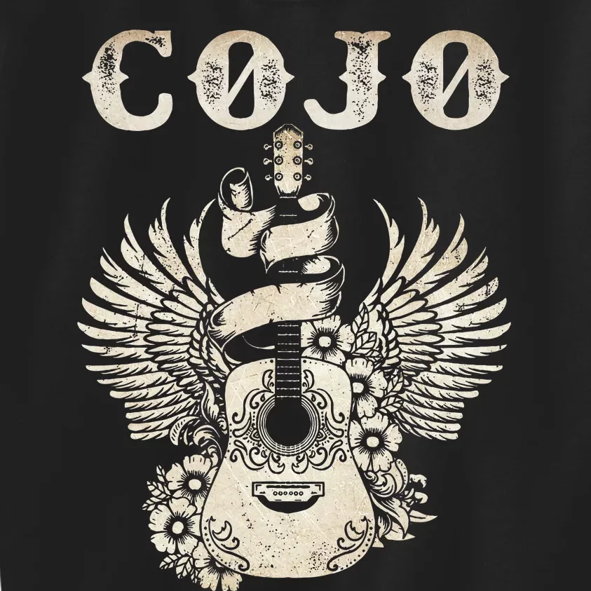 C.O.J.O Guitar Music Outlaw 80s 90s Love Legends Live Forever Kids Sweatshirt