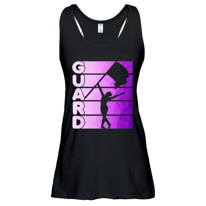 Color Guard Marching Band Flag Girl Ladies Essential Flowy Tank