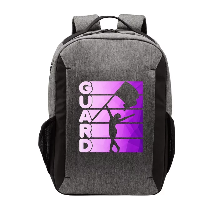 Color Guard Marching Band Flag Girl Vector Backpack