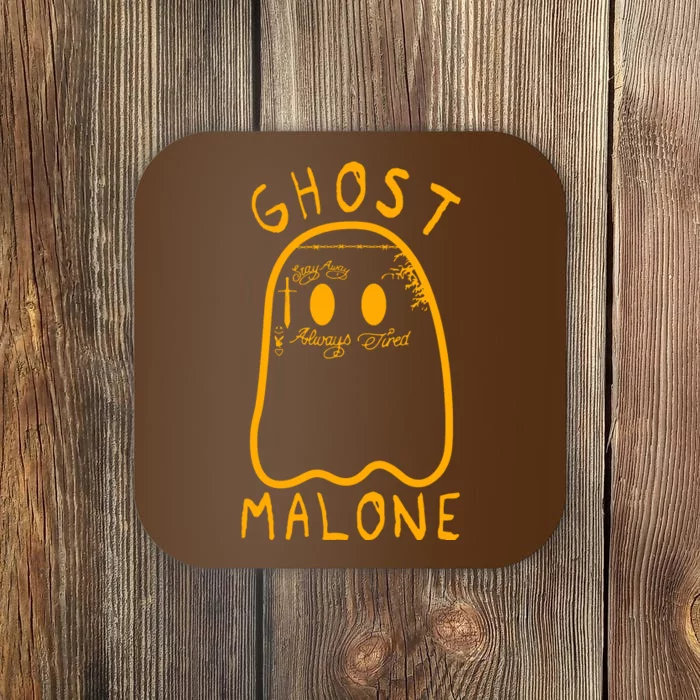 Cute Ghost Malone Coaster