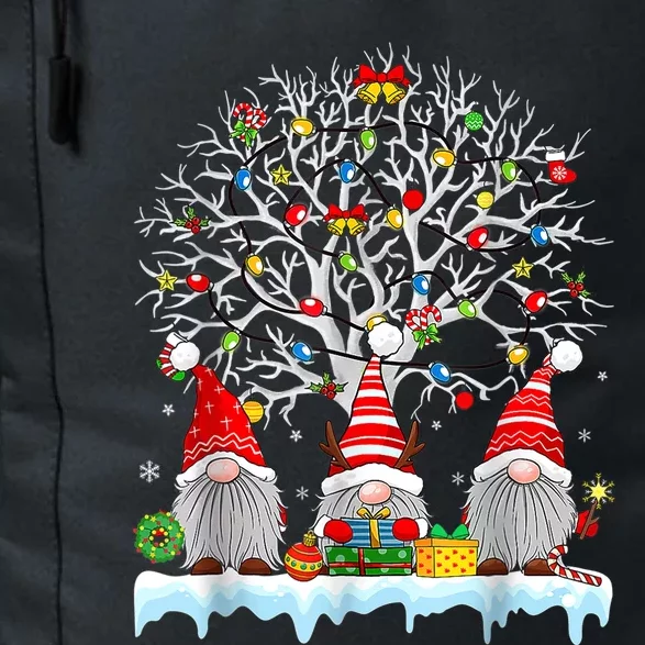 Cute Gnomes Merry Christmas Light Family Gnome Xmas Matching Daily Commute Backpack