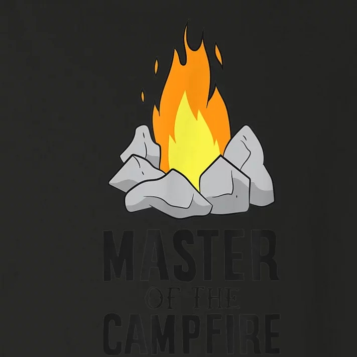 Camper Gift Master Of The Campfire Outdoor Camping Toddler Long Sleeve Shirt