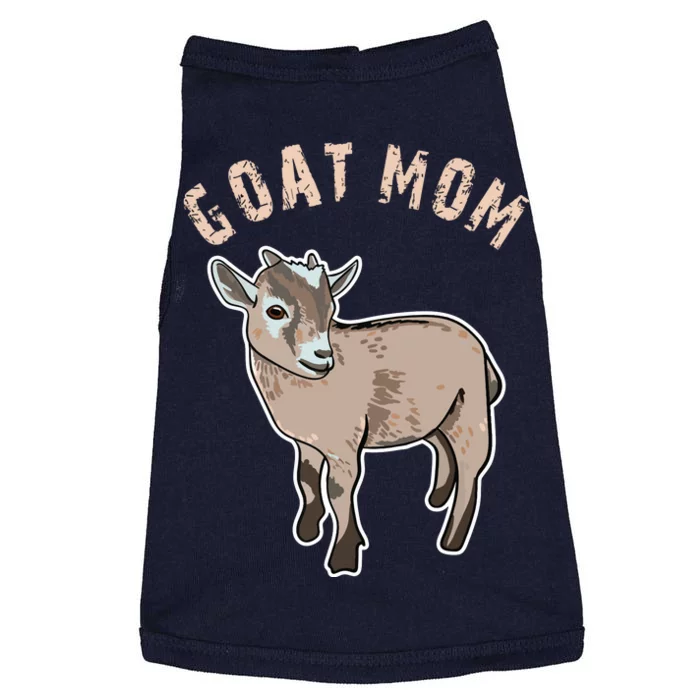 Cute Goat Mom Illustration Lovers Gifts Owner Farmer Gift Doggie Tank