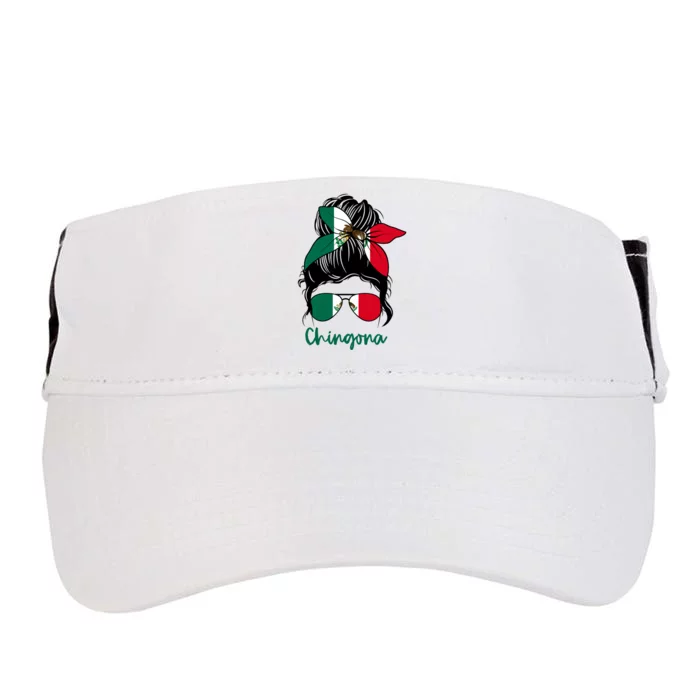 Chingona Girl Mexico Girl Mexican Mexicana Adult Drive Performance Visor